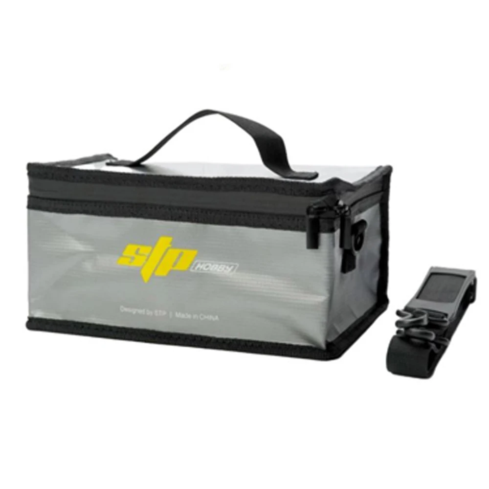 STP FPV Lipo Guard Safety Bag Fireproof Explosion-Proof Portable Lipo Safety Bag for RC FPV Racing Drone Car Battery Safe