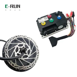 QS 205 50H V3 Spoke Hub Motor Kits with Fardriver ND72360 150A Programmable BLDC Controller For High Speed Bike