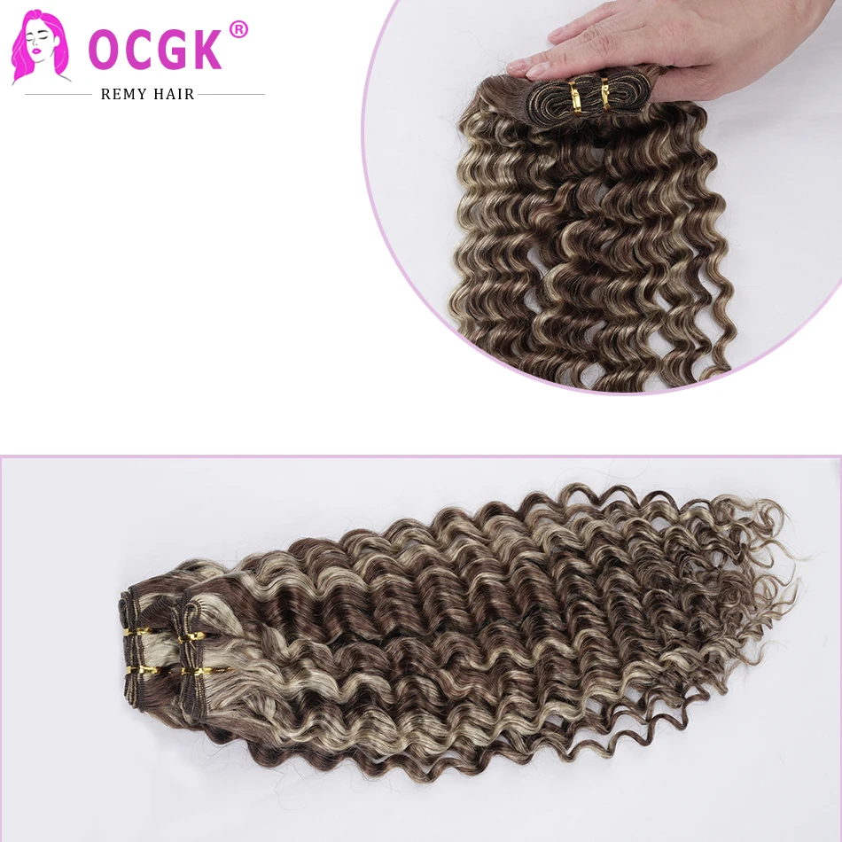 Onda profunda trama de cabelo humano natural extensões de cabelo real feixes de cabelo humano onda de trama feixes de cabelo europeu remy uma peça 100g