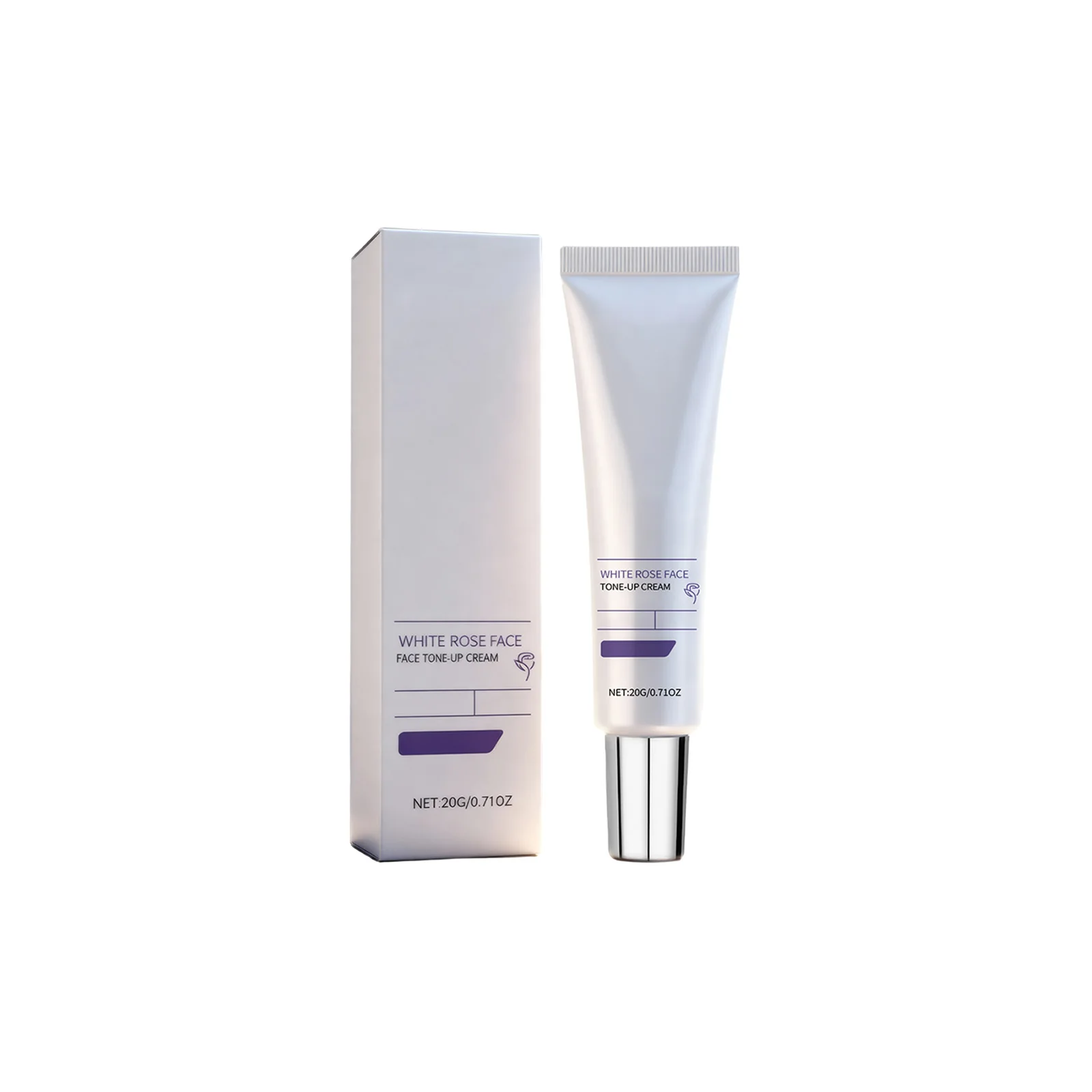 White Rose Skin Brighten Face Cream Improve Skin Texture Correct Dullness Inhibit Melanin Production Nourish Pre-Makeup Lotion