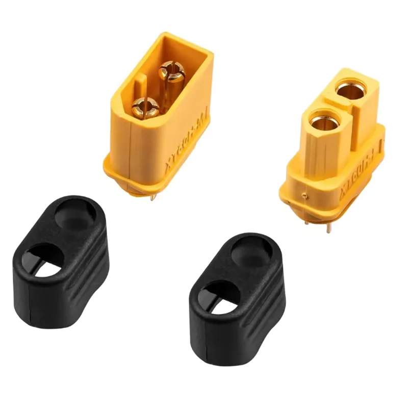 40 Stück XT60 Stecker und Buchsen Kabelverbinder Adapter mit Schutzhülle für RC-Akku, Auto, Flugzeug – Detail 4
