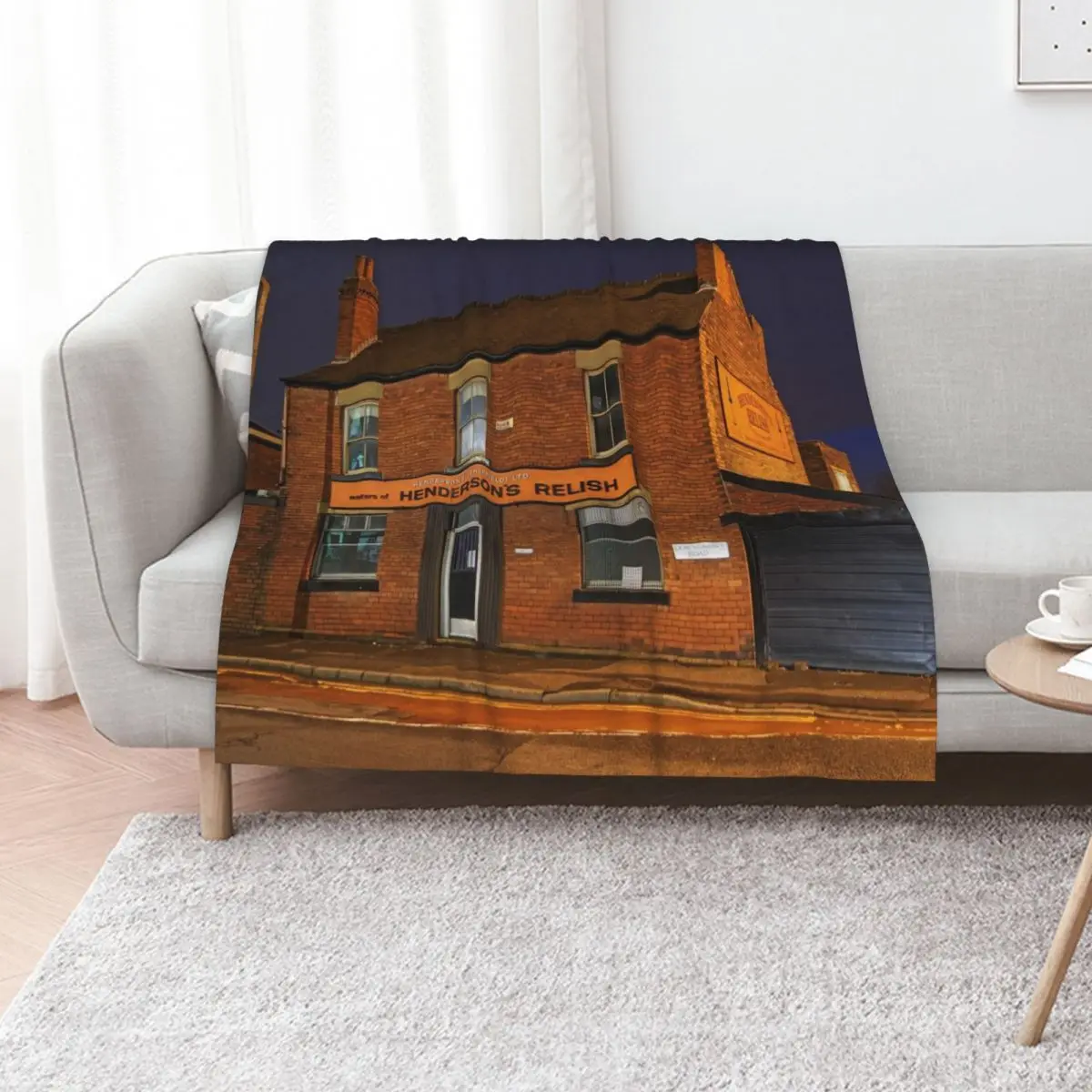 

Henderson's Relish Old Building Throw Blanket Thermal Single Decorative Sofa wednesday Blankets