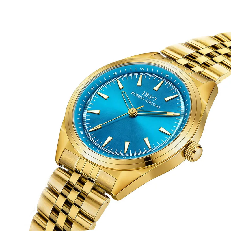 

Элегантные женские часы из синей стали, новые водонепроницаемые оригинальные роскошные наручные часы, женский подарок, высококачественные брендовые женские наручные часы золотого цвета