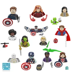 PG8298 heroes blocks Disney anime movies PG1193 PG1195 PG1196 mini action toy figures Assembly Toys bricks kids collection gifts