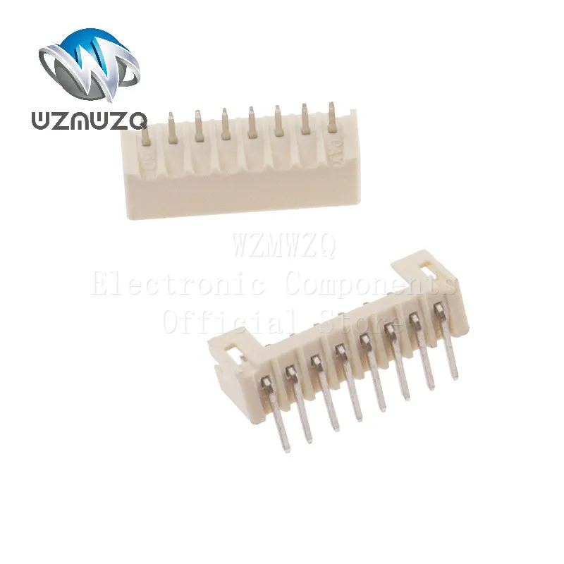 20PCS PH2.0 SMD SMT RIGHT ANGLE Connector PH 2.0MM 2p 3p 4p 5p 6p 7p pin JST Connector Wire vertical Horizontal type Mother seat