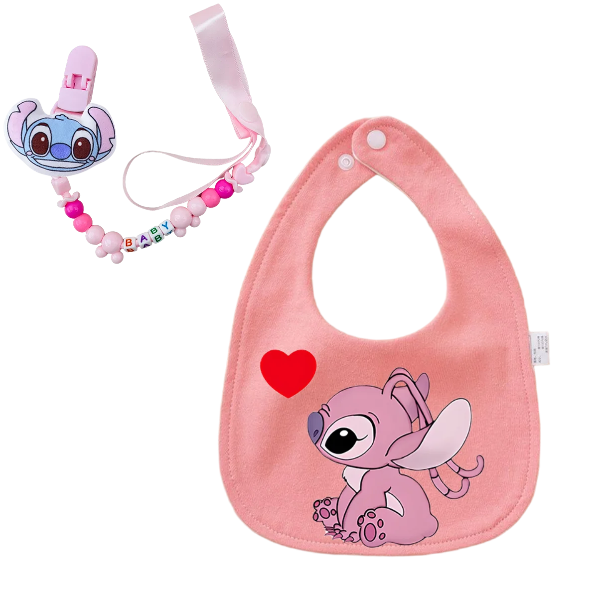 

2 комплекта нагрудников для новорожденных, 100% хлопковые нагрудники для девочек/мальчиков, детские аксессуары, успокаивающие зажимы для сосок для новорожденных, детские товары.