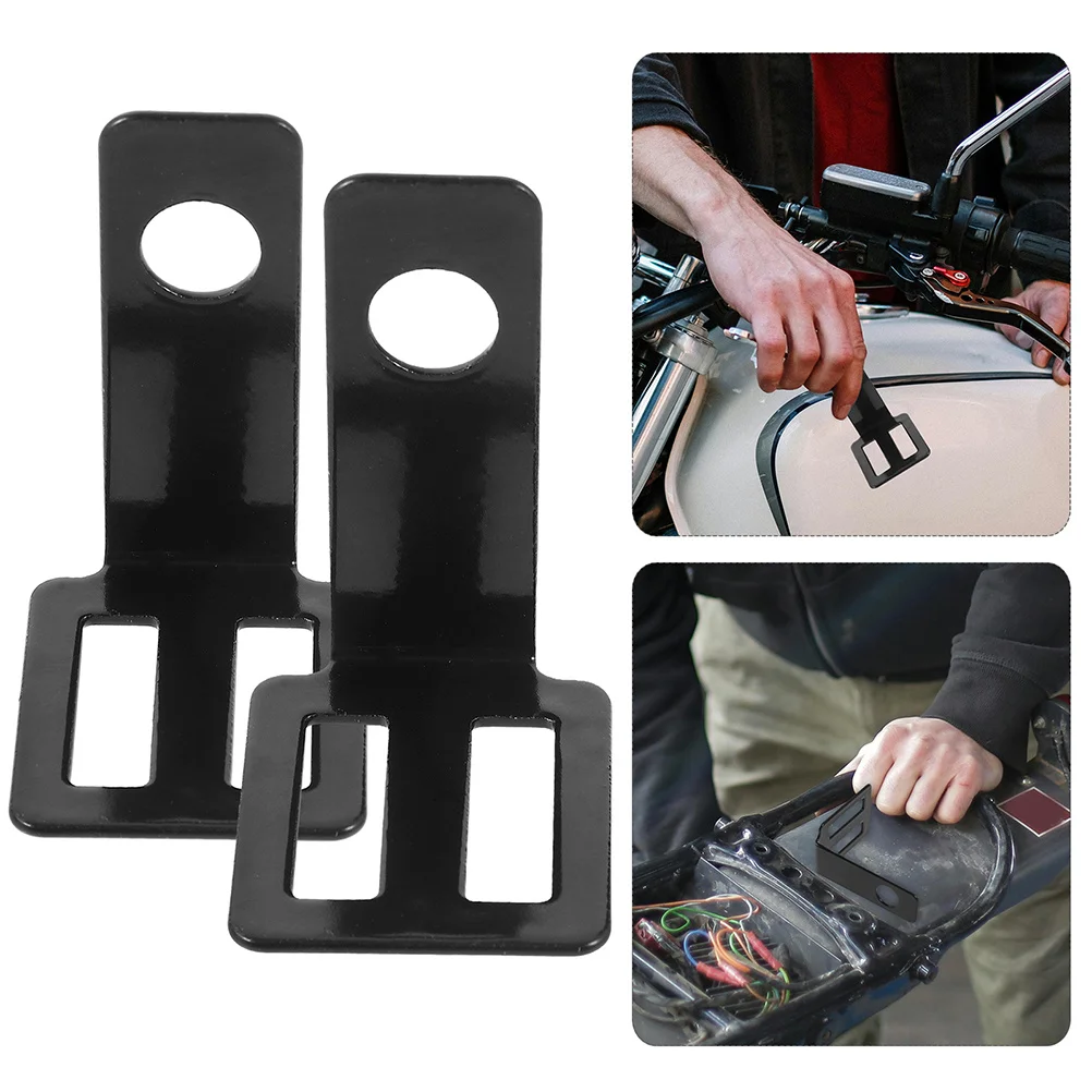 

4Pcs Motorcycle Rear Light Brackets Compatible with Various Brands Turn Signal Mounting Bracket Metal Motorcycle Holder