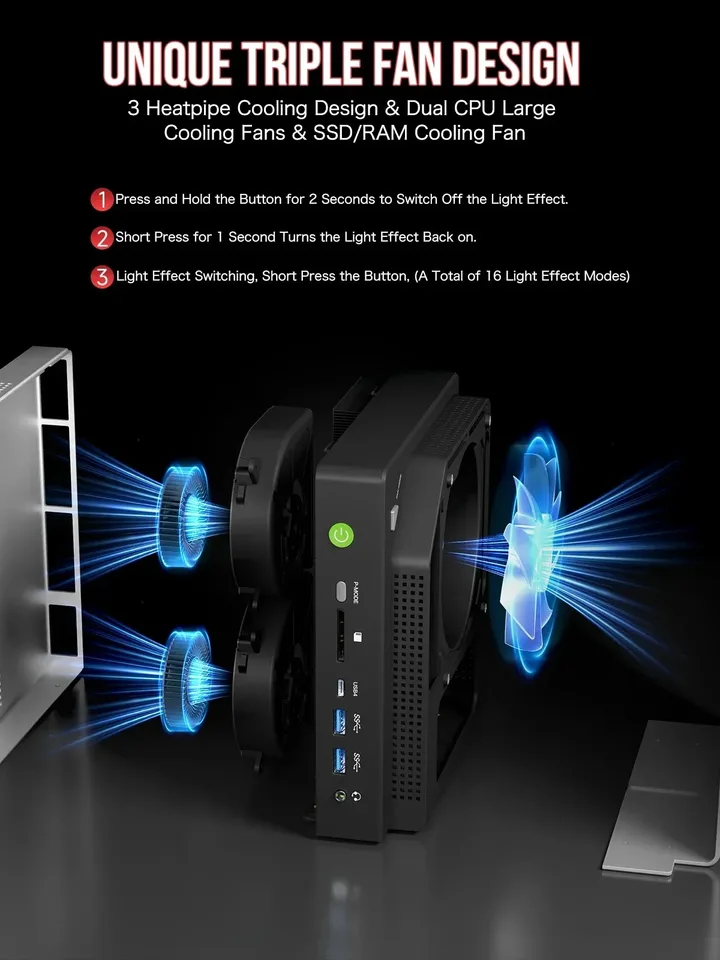 GMKtec EVO-X2 Next Gen AMD Strix Halo Al Mini PC AMD Ryzen AI Max+