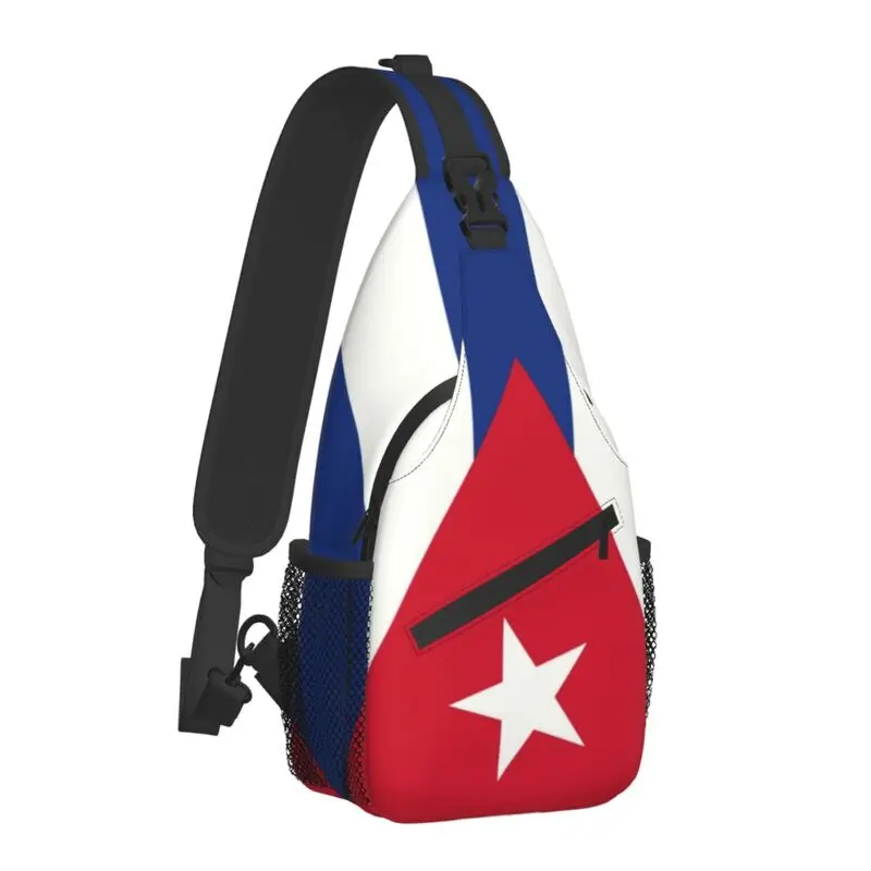 Cuba Cuban National Flag Sling Bag Men Cool Shoulder Chest Crossbody Backpack Travel Hiking Daypack