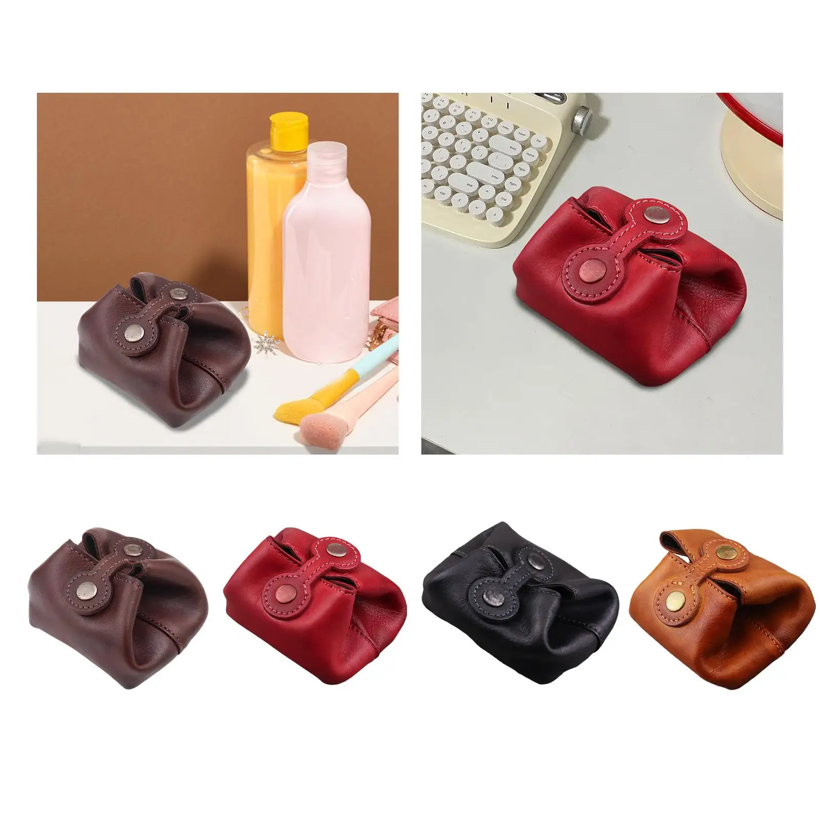 Bolsa de auriculares portátil para mujer, monedero pequeño, bolsa de cambio para regalo de cumpleaños, compras, viajes, vacaciones