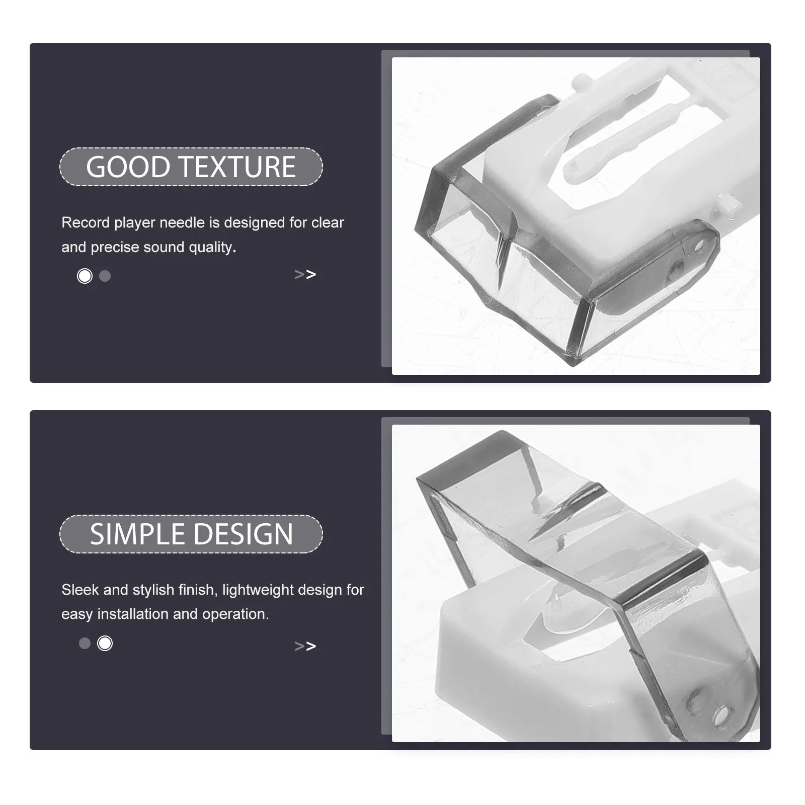 

Vintage Turntable Needle Replacement Plastic Record Pin for Smooth Playback Compatible with Multiple Record Player Models and