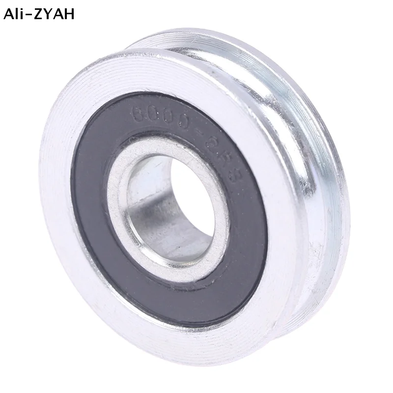 10*30*8mm U-groove Bearing Pulley With Grooved Non-Standard Concave Wheel Guide Wheel For 5mm Diameter Wire Pope/Track