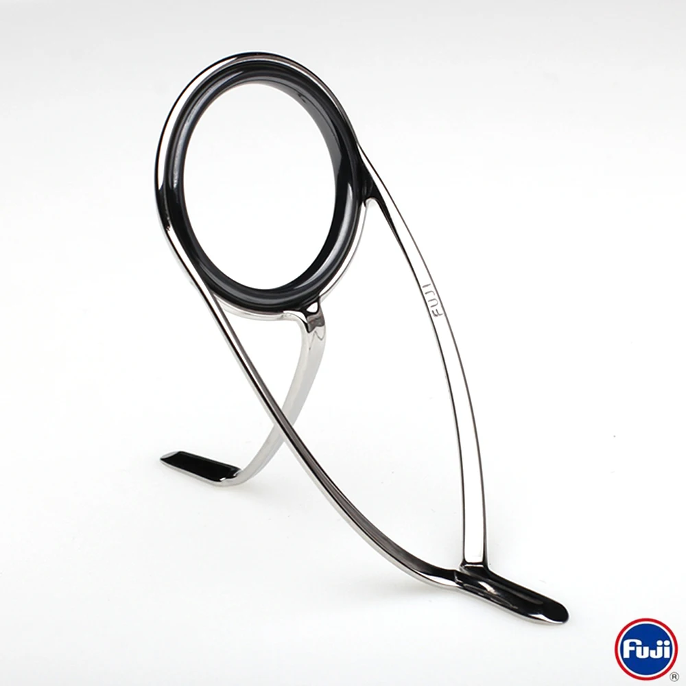 

Оригинальная направляющая Fuji KW SIC, кольцевая форма, рама из нержавеющей стали, полированный серебристо-белый цвет для спиннинга и литья удочки