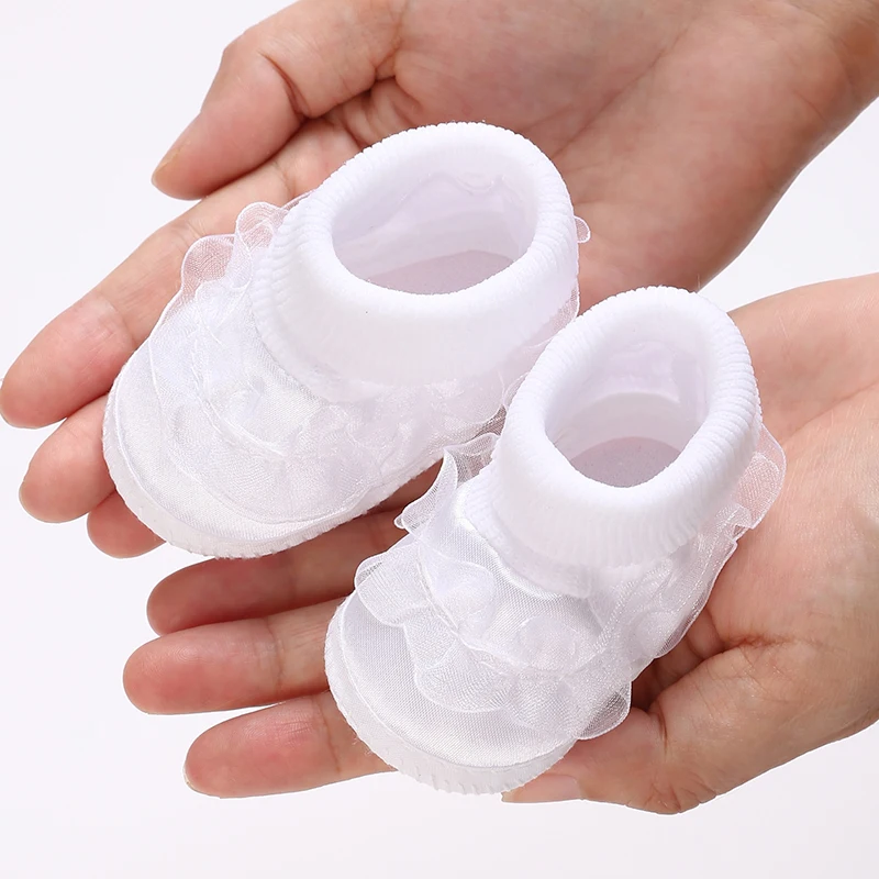 Baby Boys Girls Spring Autumn Shoes 0-1 Year First Walker Baptism Walking Comfortable Soft Sole Newborn