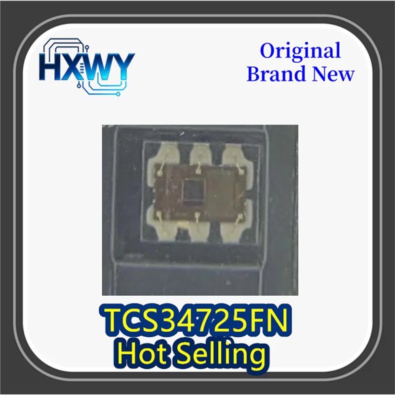 (5/50 pieces) TCS34725FN TCS34725 Optical Color Sensor DFN-6 Brand New Original Fast Shipping