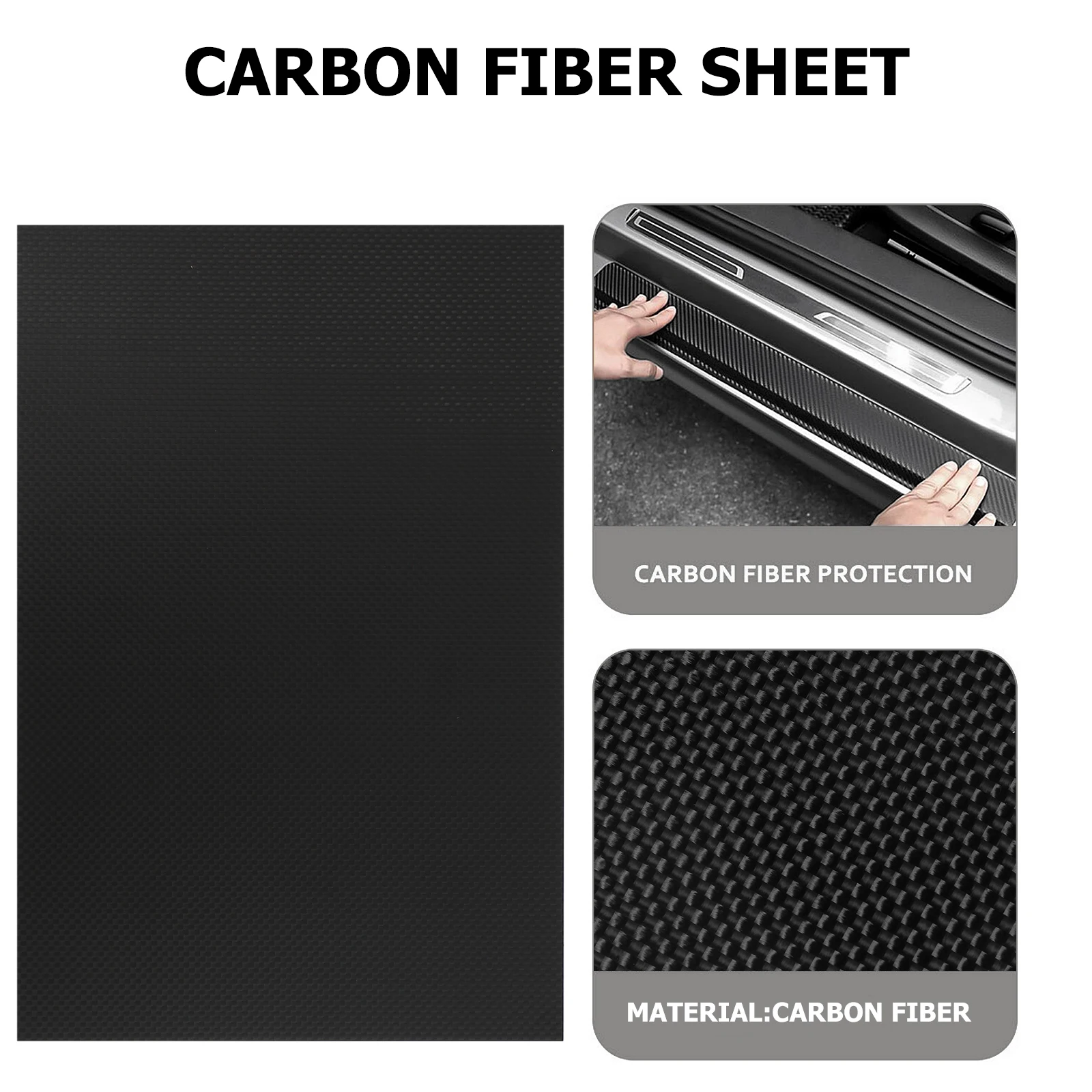

3K Carbon Fiber Plate 230x170x0.5mm Matte DIY Handmade High Strength Toy Drone Frame Panel Twill Fiberboard Lightweight