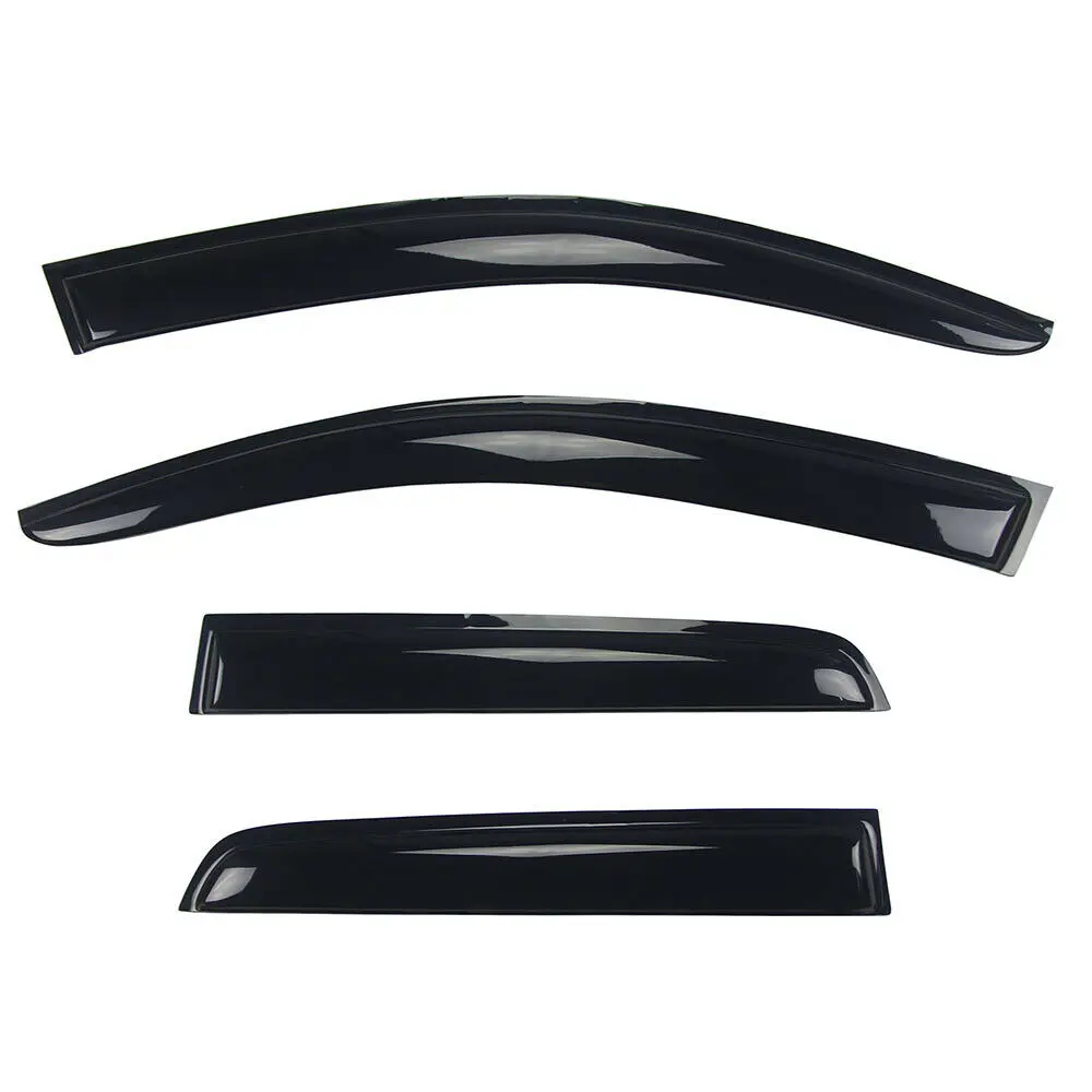 

New 4x Car Side Window Deflector For Mitsubishi ASX 2010-2021 Wind Sun Rain Shields Deflector Window Visor Vent Awnings Shelters