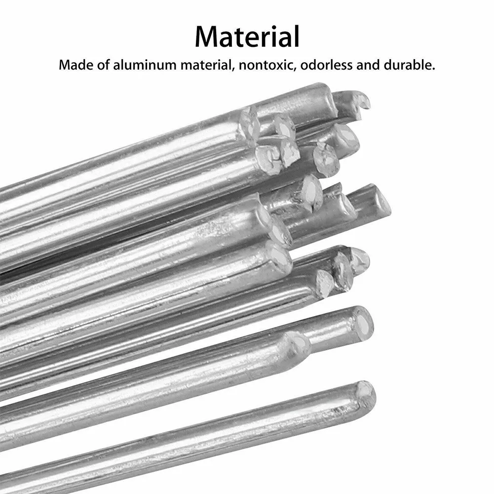 

Metalworking Aluminum Electrode Welding Rods Aluminum Diameter 1.6mm/0.06in Parts Rods Wire Set ​1.6MM X 330mm
