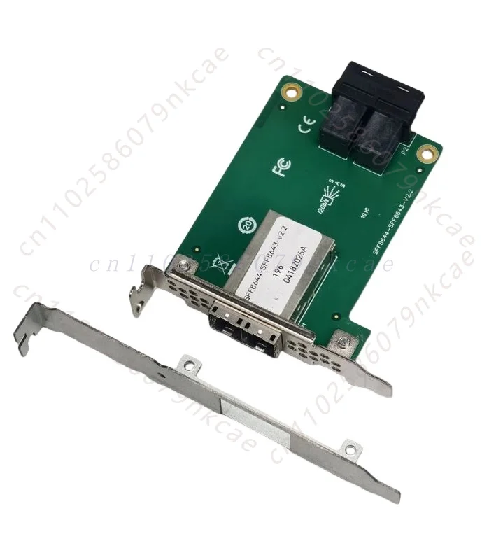 PCI-E to Mini SAS HD SFF-8643 to SFF-8644 External Adapter Card SAS 3.0 12Gbps JBOD Expansion Board Host Bus Converter