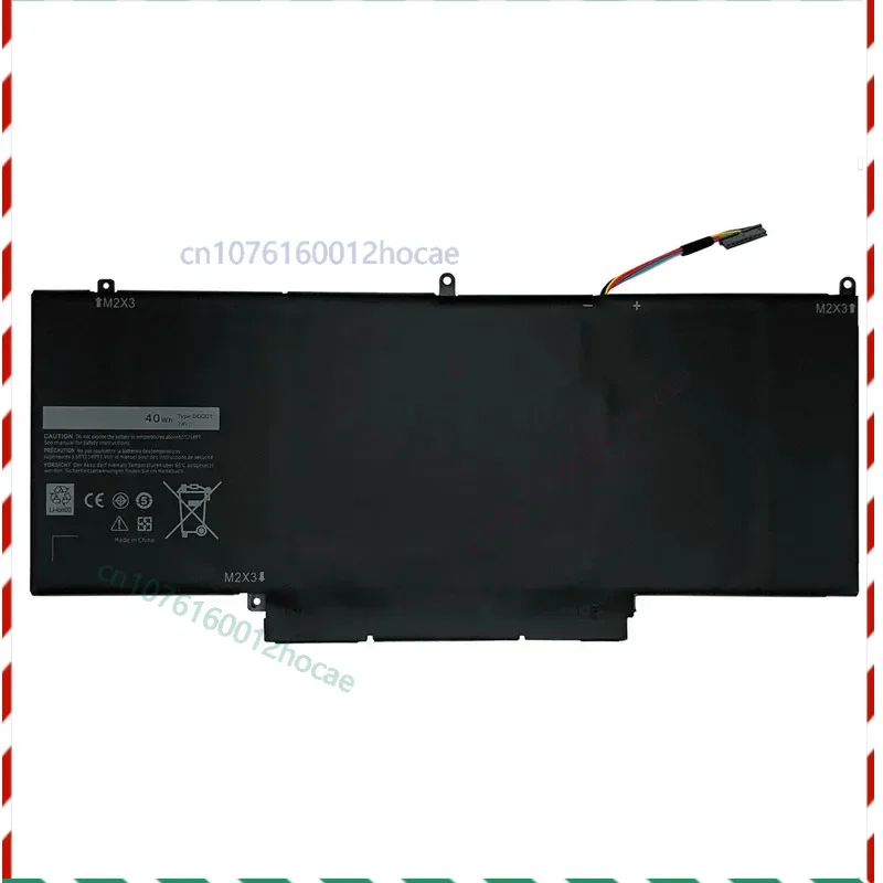 

Новый аккумулятор для ноутбука DGGGT 7,4 В, 40 Втч для Dell XPS11D-1308T XPS11D-1508T XPS11D-2408T XPS11D-2508T XPS 11 XPS11R GF5CV 6MYFW