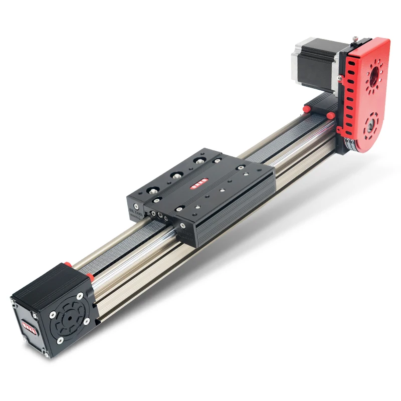 RXP60 Linear Guides Sliding Table Synchronous Belt Linear Module Different Motor Installation Methods With 3D Drawing