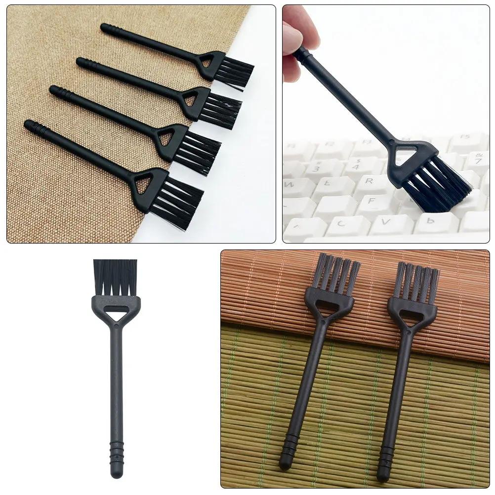 10Pcs Multi-Function Cleaning Brush Coffee Machine Grinder Espresso Cleaner Nylon PP Bristles Easy Carry Long Handle Brush