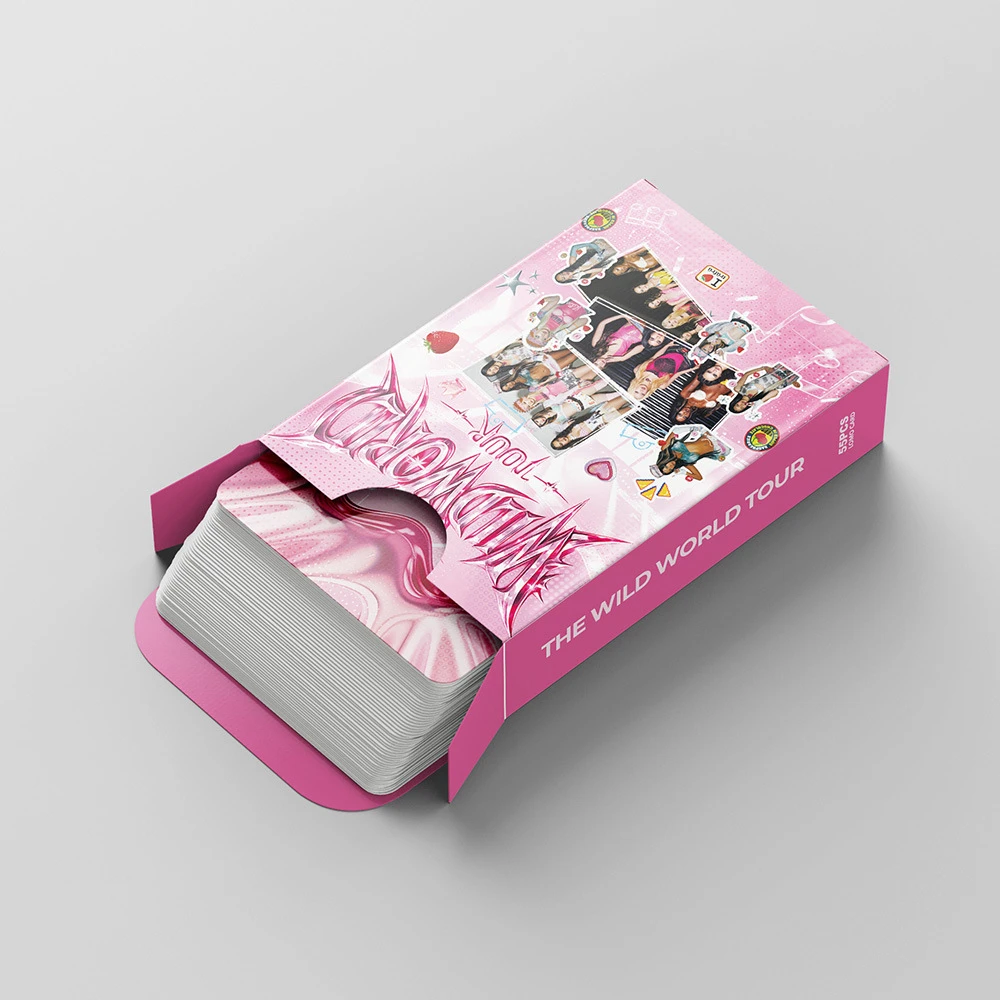 2026 KPOP KATSEYE Neue Fotokarte LOMO-Karte 2026 The WildWorld Tour Gleiche Kollektion Gedenkkarte Spielzeug Geschenk – Detail 9