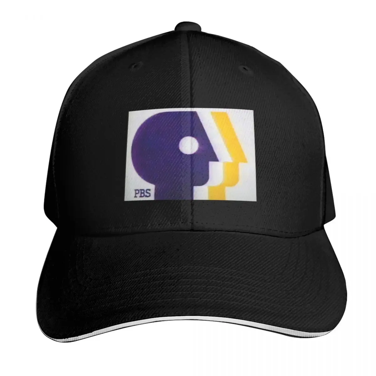 PBS logo from late eighties Baseball Cap Summer Beach Travel Streetwear Hip Hop Trendy Vintage Retro Embroidered