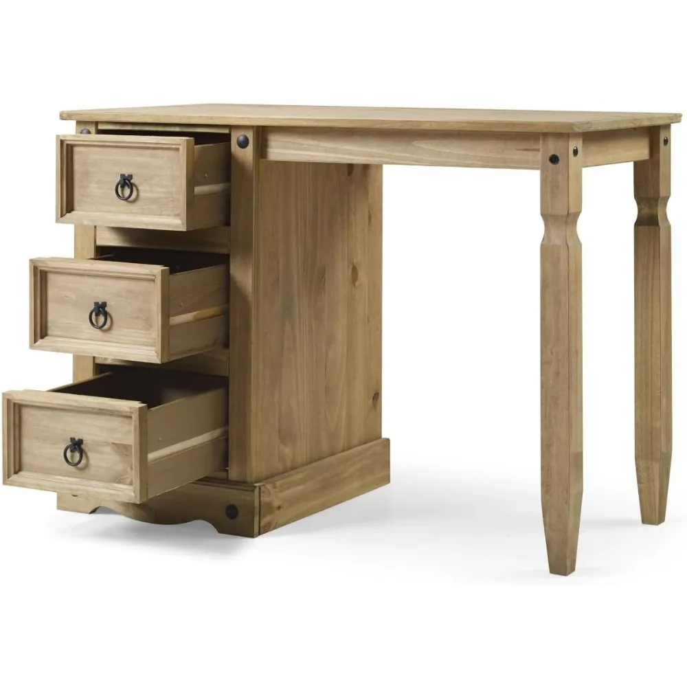 طقم طاولة تزيين كلاسيكي من الخشب الحقيقي - طراز خالد - 40.35 بوصة × 16.93 بوصة × 29.25 بوصة - 44.09 رطل