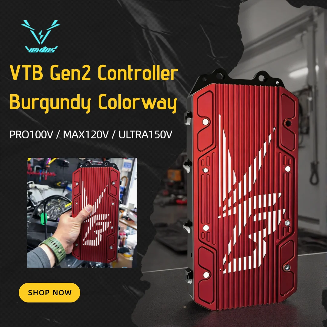 

Контроллер V9600 Gen2 Aetos VTB, новый, красный цвет | Pro 100В / Max 120В / Ultra 150В | Полный комплект с универсальным креплением
