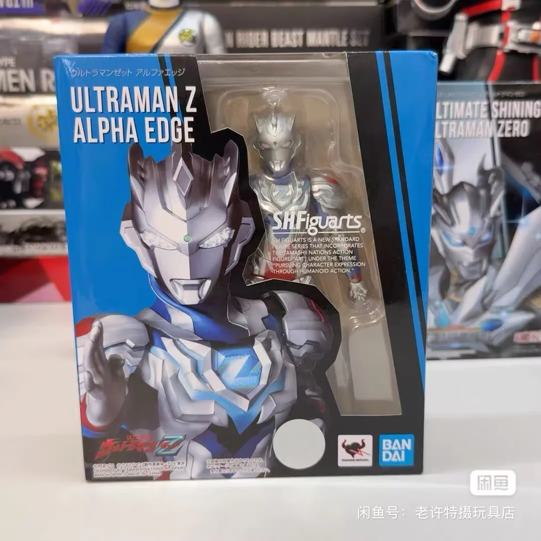 

В наличии: Оригинальная фигурка Bandai SHF Ultraman Z Zett Alpha в бронированной форме с острыми клинками, аниме-фигурка, модель, игрушка, украшение, подарок
