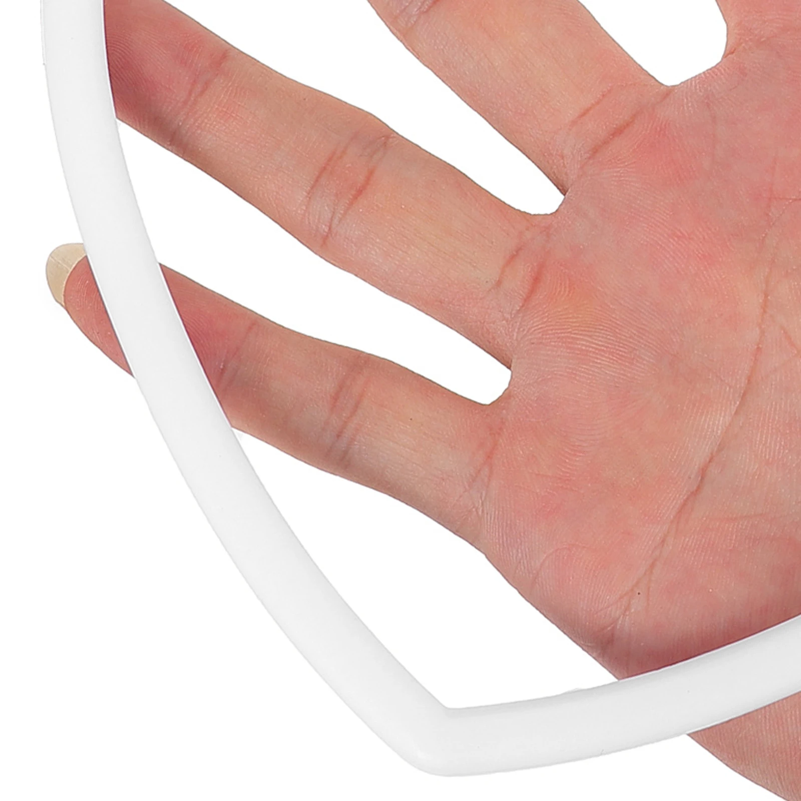 

10 pcs Heart Shape Rings Dream Catcher Materials Acrylic Diy Crafting Accessories For Garland Decor Hanging Ornaments Handmade