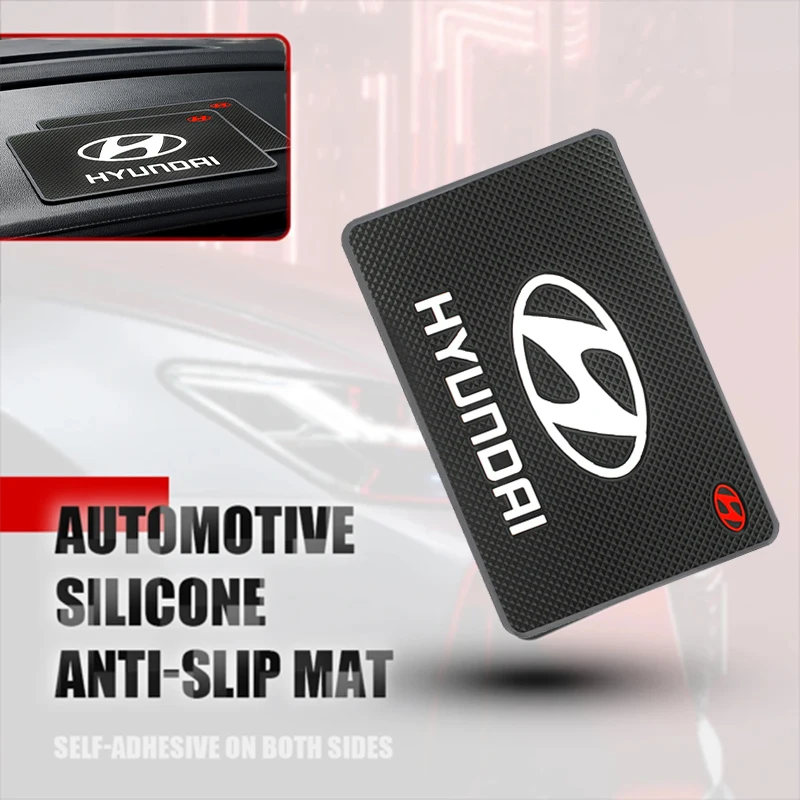 

Противоскользящий коврик для украшения салона автомобиля для Hyundai I10 I20 IX20 IX35 Tucson Solaris Accent Azera Elantra, аксессуары для автостайлинга