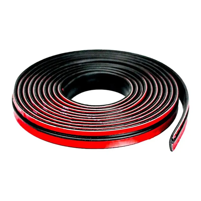 

1M Car Door Seal Strip T Shape Sealer Weather Strip Rubber Sealing Strip For Windshield Car Door Seal Noise Reduction Waterproof