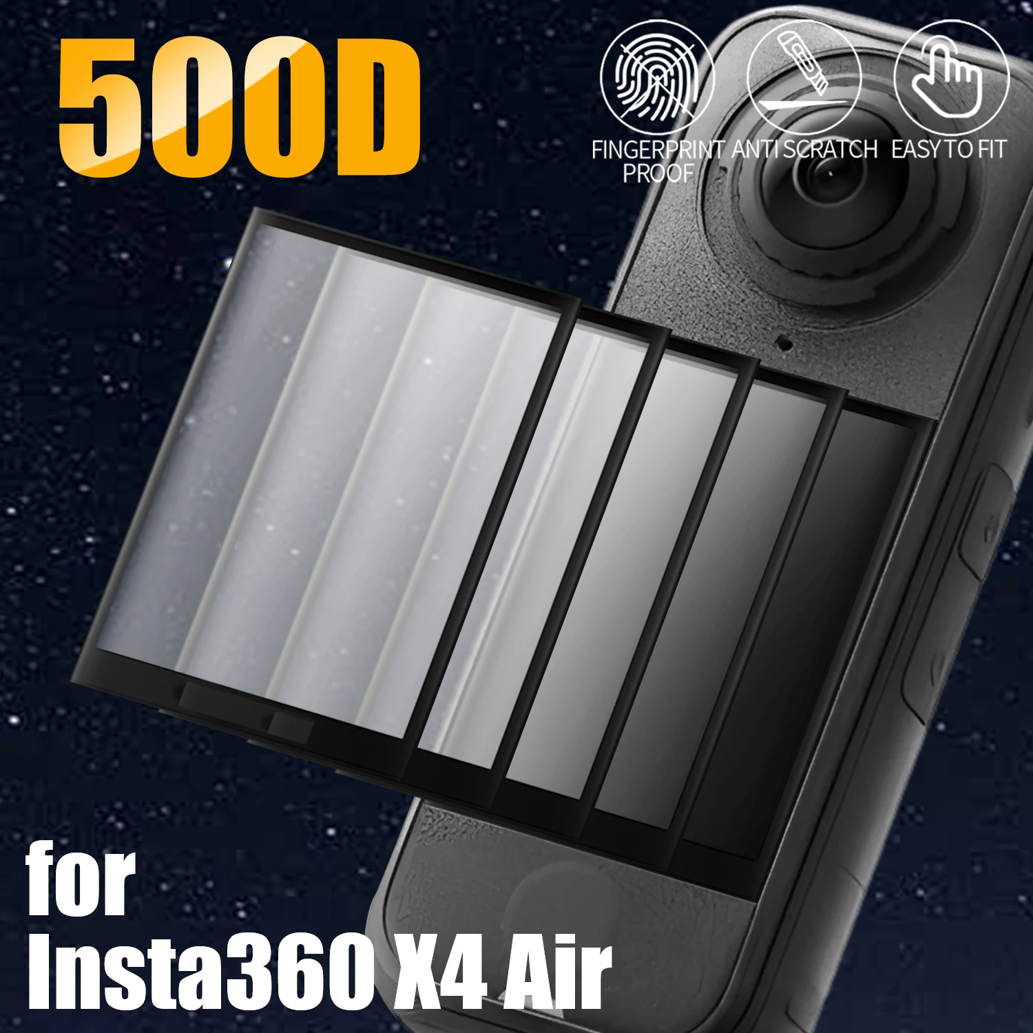 

Full Curved Screen Protector for Insta360 X4 Air Sport Camera HD Clear Anti-scratch Protective Films For Insta360 X4 Air