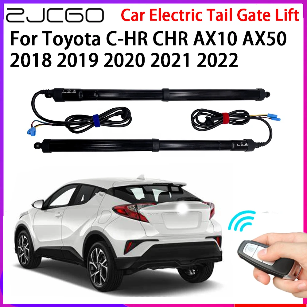 ZJCGO Car Automatic Tailgate Lifters Electric Tail Gate Lift Assisting System for Toyota C-HR CHR AX10 AX50 2018~2022