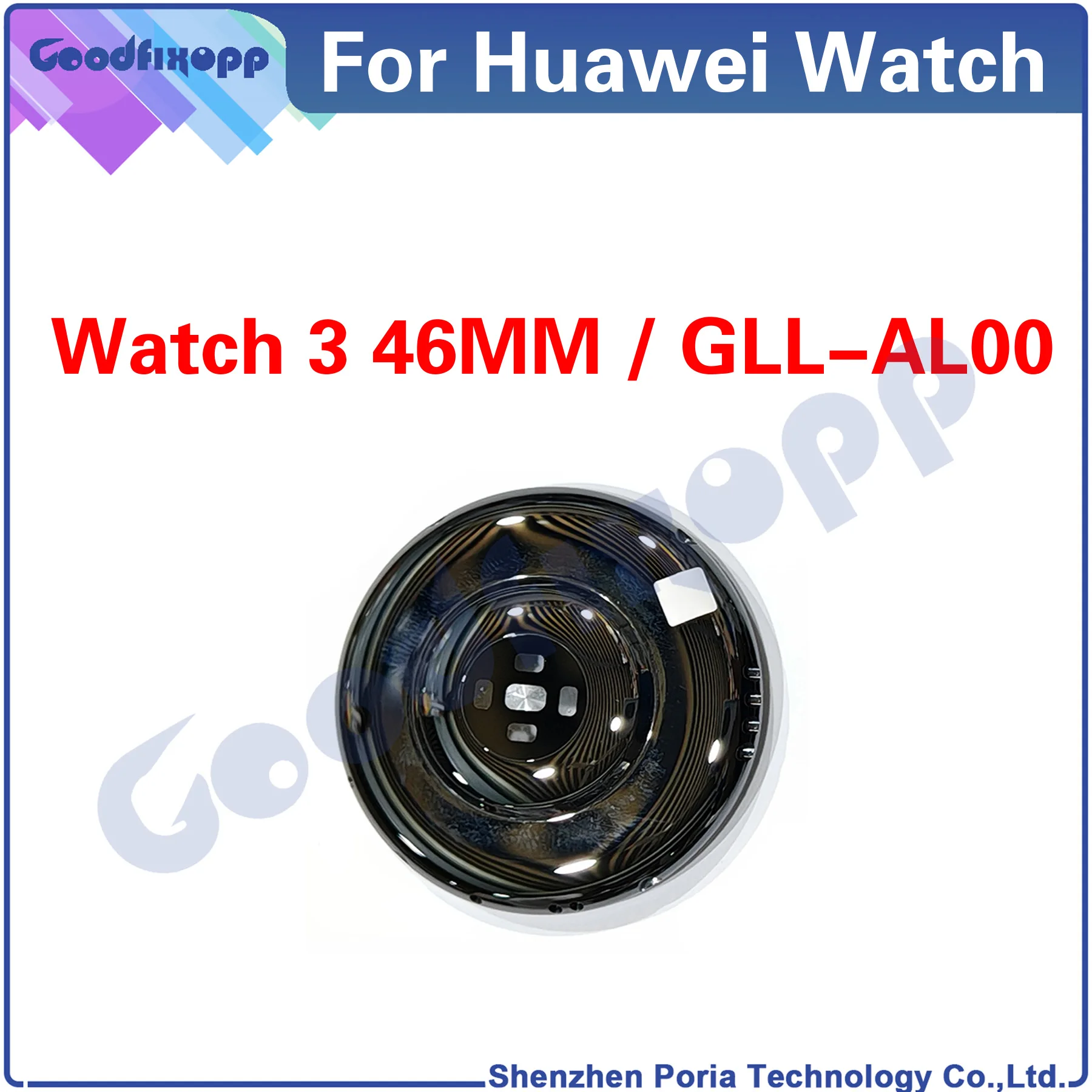 

For Huawei Watch 3 46MM GLL-AL00 Rear Case Battery Back Cover Door Housing For Watch3 Repair Parts Replacement