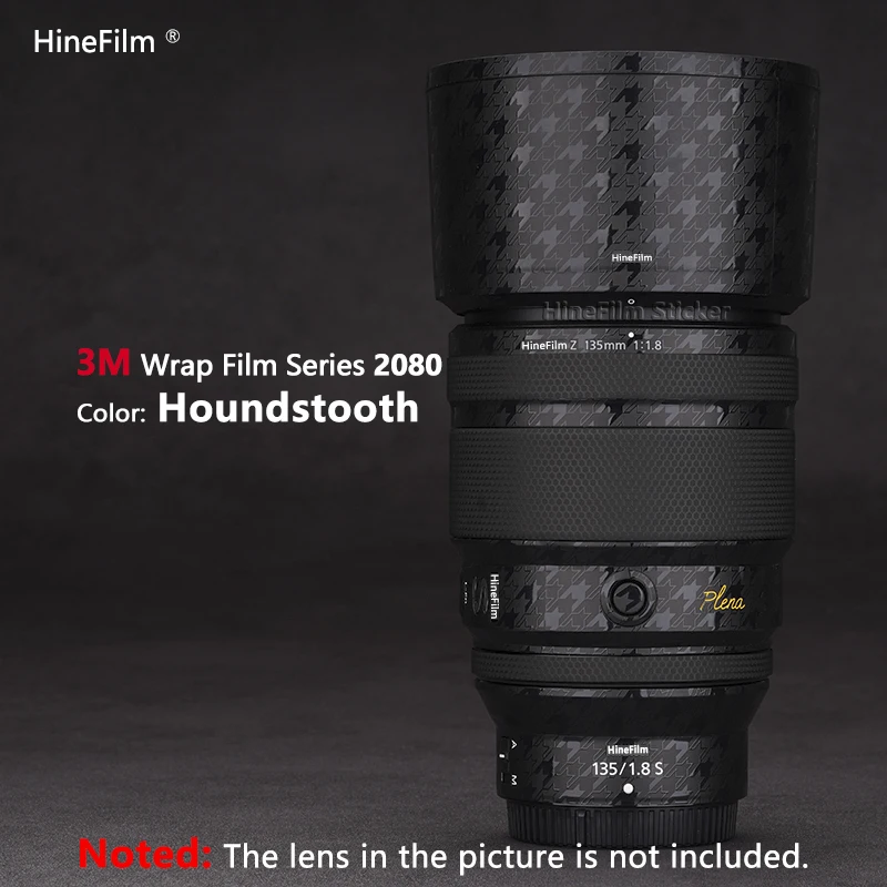 HineFilm for Nikon Z 135 F1.8S Lens Decal Skin for Nikkor Z 135mm f/1.8 S Plena Lens Wrap Cover Nikon135 Lens Sticker 135F1.8