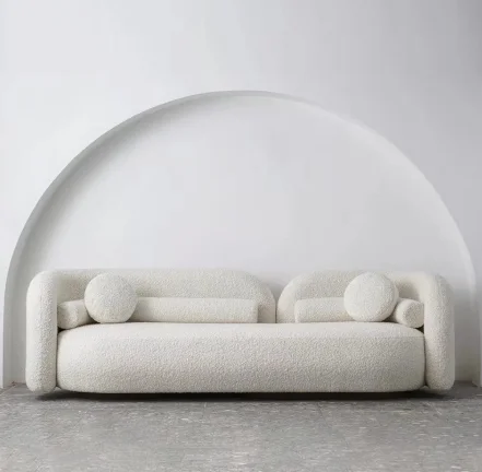 

Nordic Corner Cloud Living Room Sofas Puffs Minimalist Sectional Office Outdoor Sofa Designer Bedroom Muebles Home Furniture