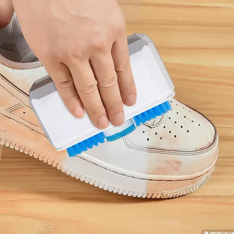 Brosse de nettoyage de chaussures à ajout de liquide, distributeur de savon multifonctionnel, épurateur de vêtements, brosse pour baskets et sandales