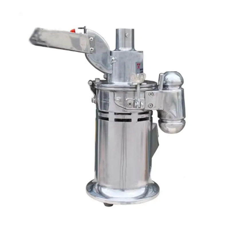DF-15 Electrical mill grinder Automatic Continuous Herb Grinder Hammer Pulverizer automatic spray grinding machine 20000 RPM/min