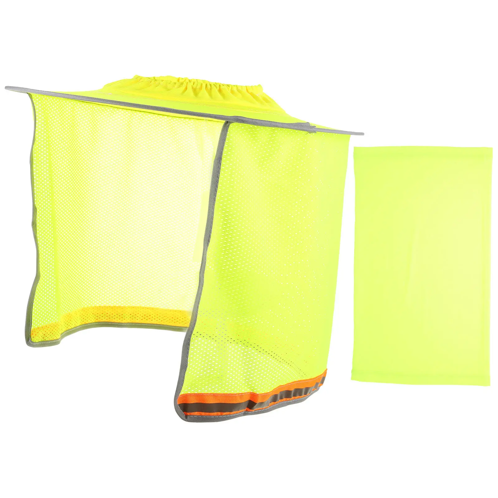 

Hard Hat Sun Shade Neck Shield Breathable Mesh Visor Full Brim Construction Hat Cover Uv Protection Neck Shade for Outdoor