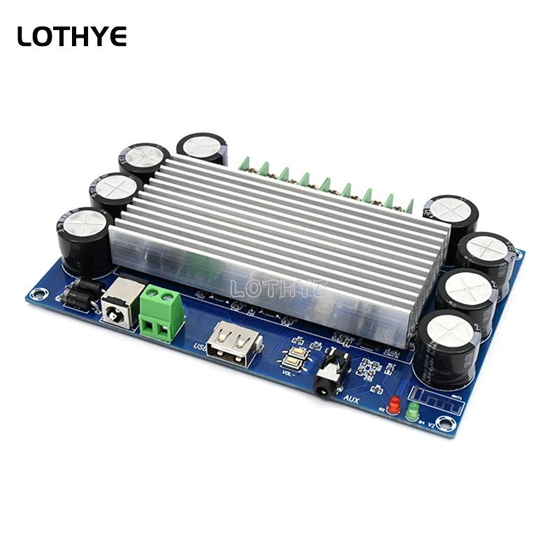 50W*4 TDA7388 Series Audio Power Amplifier Board HD Sound Quality Bluetooth 5.0 Cinema Audio Car Sound Amplifier DC12-18V