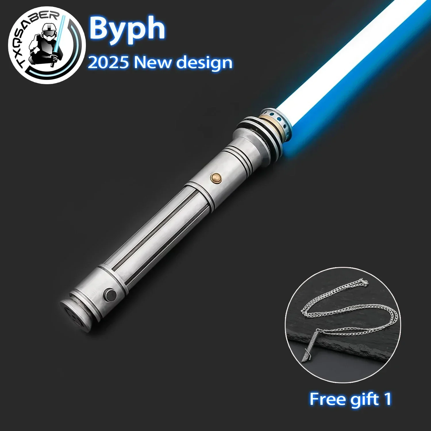 

TXQSABER New Design Byph Neo Pixel Lightsaber SNV4 Bluetooth FOC Heavy Dueling Laser Sword Halloween Cosplay Gift Toy Metal Hilt