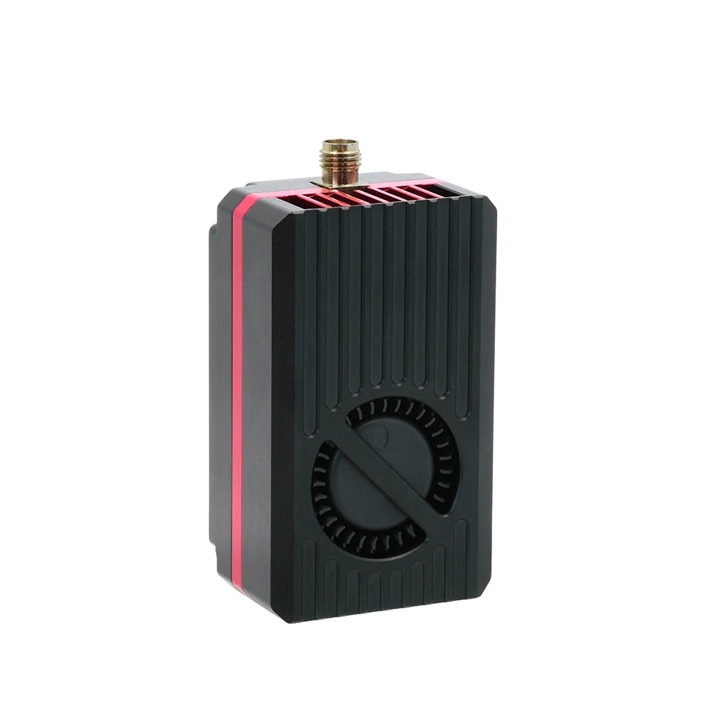 RUSHFPV 4.9G-6.0G 10W Nadajnik Wideo VTX 80CH z Anteną do Długodystansowych Akcesoriów do Dronów FPV