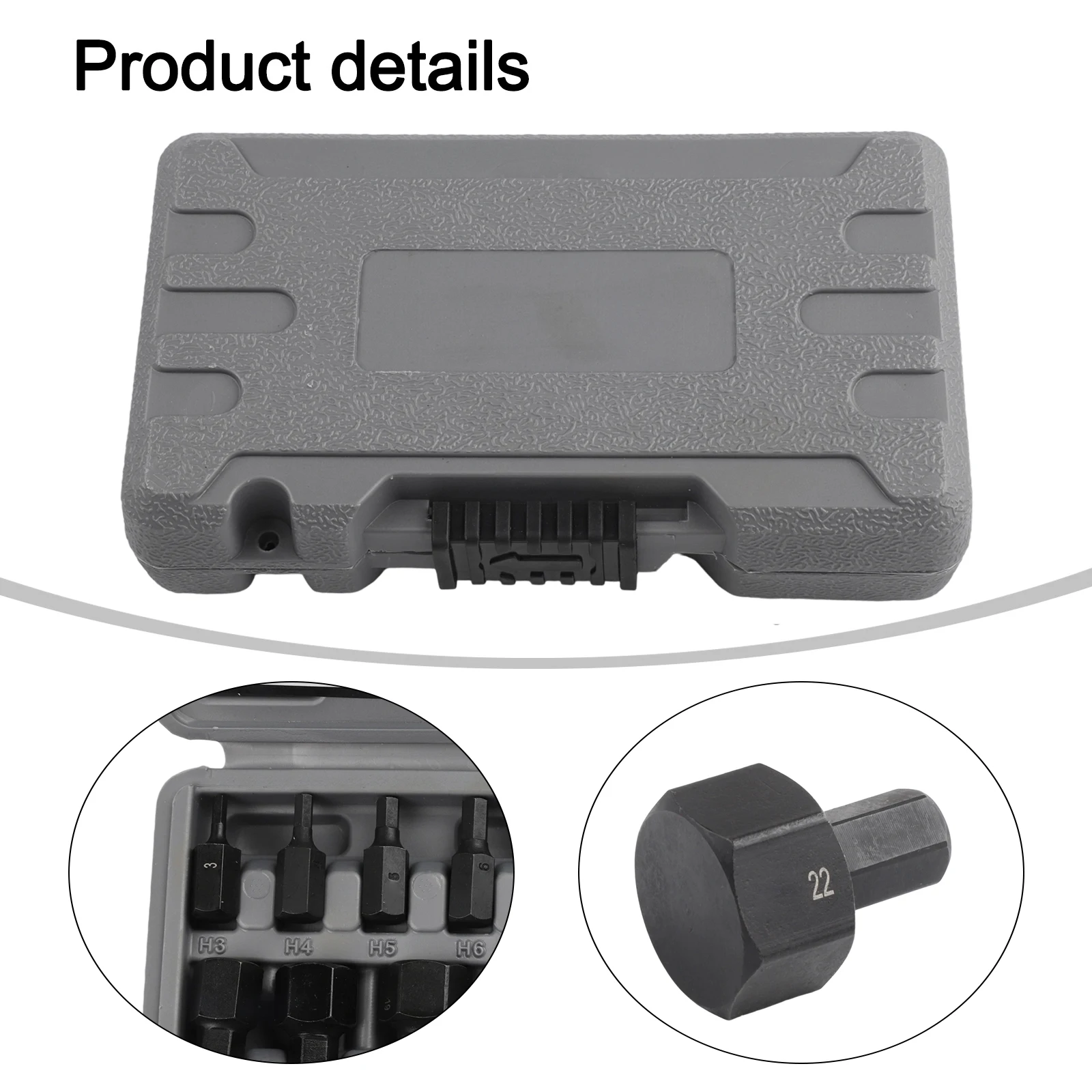 for versatile Hand Tool For Repairs Hand Tool Set 1 2 Inch Drive 3 4 5 6 7 8 10 12 14 17 19 22 24mm Hex Bit Socket Set