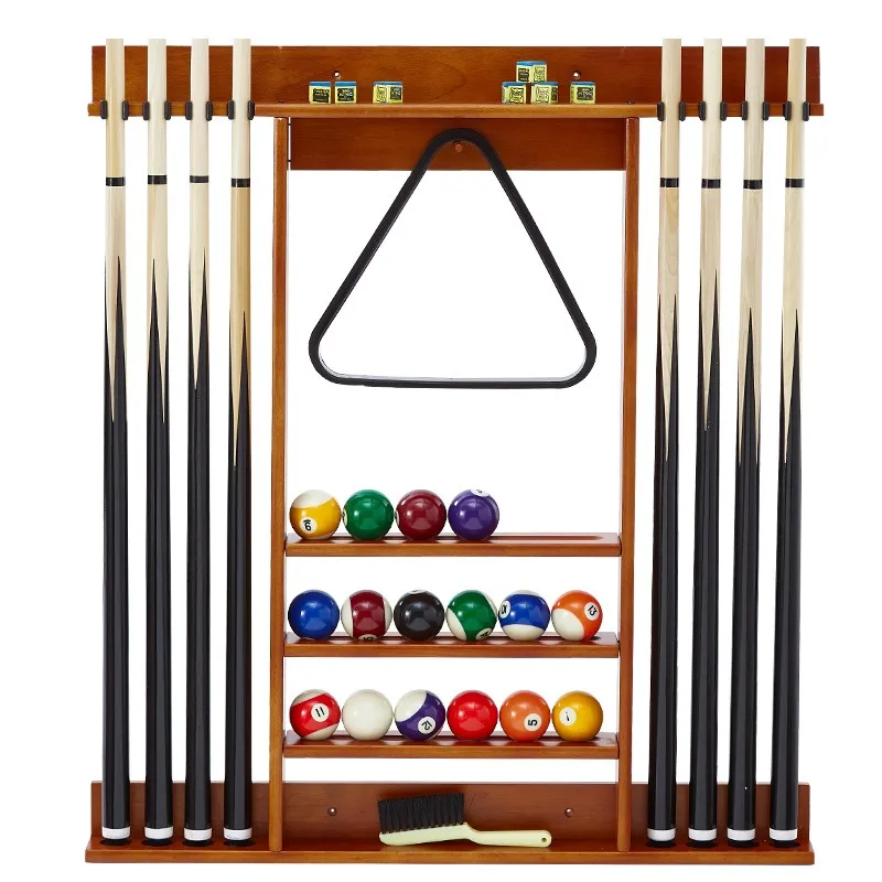 Billiards club holder Billiard supplies Boom rod hanger Billiard room wall-mounted display pendulum ball storage rod rack