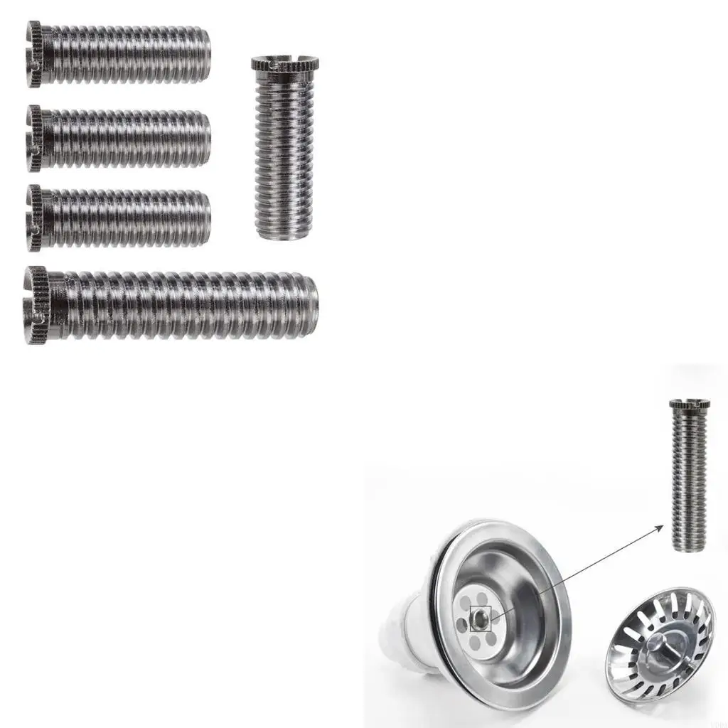  Copper Strainer Plug Screw Bolts 12mm Threaded Screw Connector Durable
