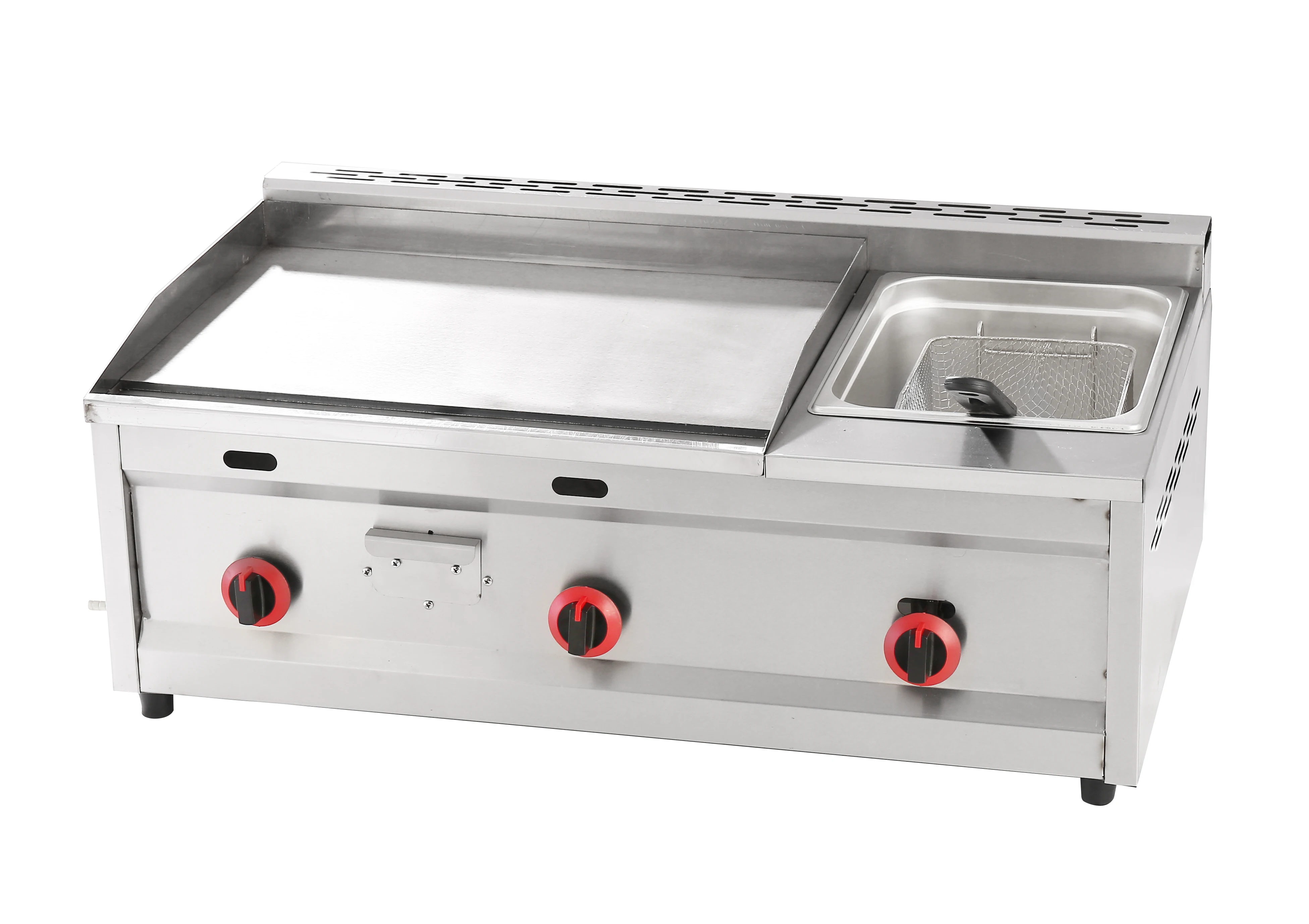 

Высококачественный коммерческий многофункциональный плоский гриль - столешница для ресторанного оборудования