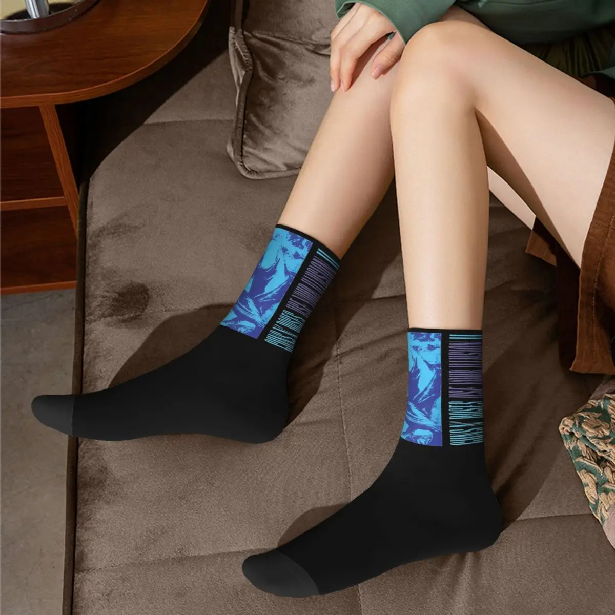 Fashion Male Men Socks Casual Guns N Roses Use Your Illusion Sock Graphic Women Sock Spring Summer Autumn Winter